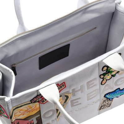 THE CAMP PATCHWORK DENIM LARGE TOTE BAG